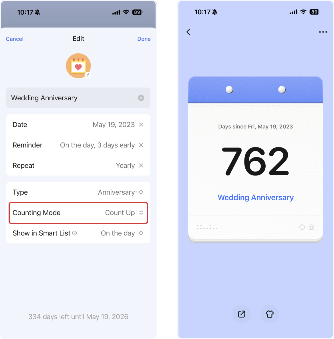 why-don-t-i-see-the-counting-mode-option