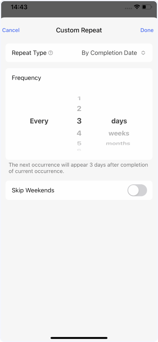 By Specific Dates By Specific Dates